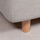 Medinės apvalios kojelės BR 12cm 